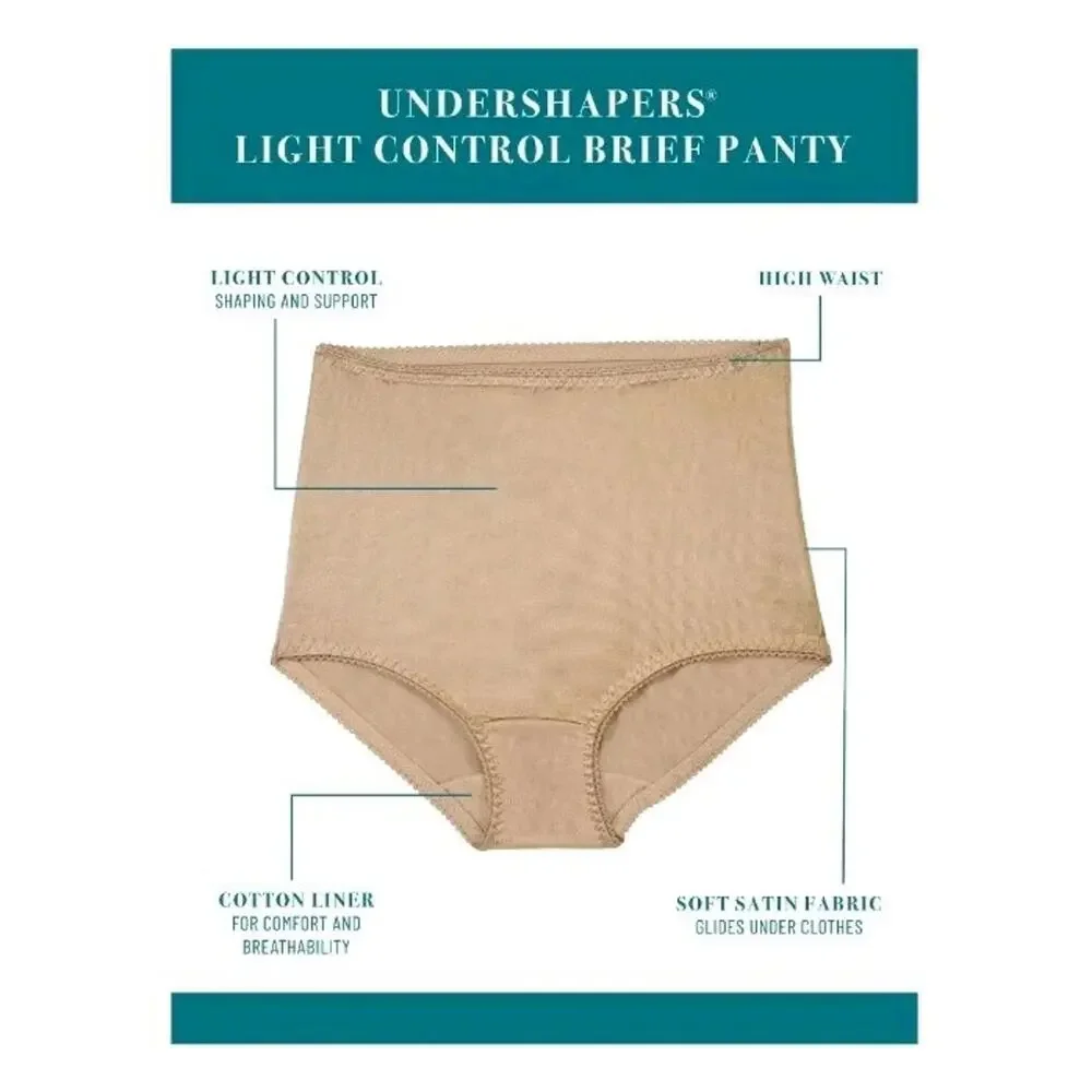 Vanity‎ Fair Radiant Collection Light Control Undershapers 3 Pack Briefs 2XL/9